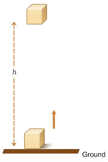 Gravitational potential energy of an object at a height – Class 9 Work and Energy